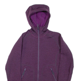 HELLY HANSEN Womens Track Jacket Maroon Hooded L