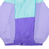 Womens Track Jacket Purple Colourblock L