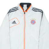 ADIDAS FC Bayern Munchen Mens Track Jacket White L