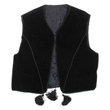 Mens Waistcoat Black M