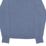 TOMMY HILFIGER Mens Jumper Blue V-Neck Tight Knit XL