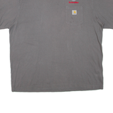 CARHARTT Schindler Mens T-Shirt Grey XL