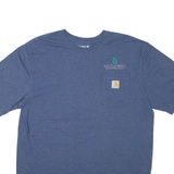 CARHARTT Loose Fit Mens T-Shirt Blue L