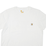 CARHARTT Womens T-Shirt White XL