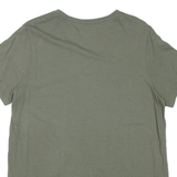 CARHARTT Womens T-Shirt Green V-Neck L