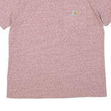 CARHARTT Womens T-Shirt Red M