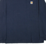 CARHARTT Local Construction Restoration Loose Fit Mens T-Shirt Blue L