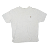 CARHARTT Mens T-Shirt Grey XL