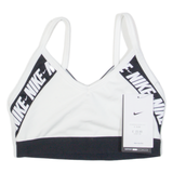 NIKE Womens Sports Vest White Sleeveless XS