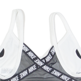 NIKE Womens Sports Vest White Sleeveless XS