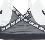 NIKE Womens Sports Vest White Sleeveless XS