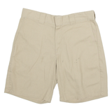 DICKIES Mens Workwear Shorts Beige Relaxed M W32