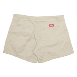 DICKIES Womens Workwear Shorts Beige L W34