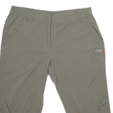 MAMMUT Womens Pedal Pushers Shorts Brown Relaxed 2XL W42