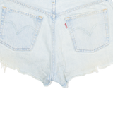 LEVI'S 501 Big E Womens Denim Shorts Blue M W30