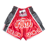 ULTIMATE Thai Boxing Mens Sports Shorts Red S W24