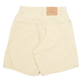 LEVI'S Mens Denim Shorts Beige S W28