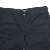 DICKIES Womens Cargo Shorts Black Relaxed XL W38