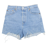 LEVI'S Big E Mens Denim Shorts Blue XS W25