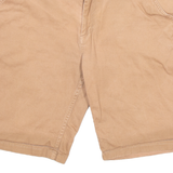 KANGOL Mens Cargo Shorts Brown L W36