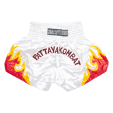 ROMA CAPUT MUNDI Thai Boxing Mens Sports Shorts White Relaxed XL W30