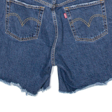 LEVI'S 505 Big E Womens Denim Shorts Blue S W29