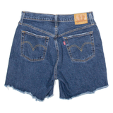 LEVI'S 505 Big E Womens Denim Shorts Blue S W29