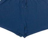 USA PRO Womens Sports Shorts Blue UK 12 W30