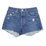 LEVI'S 501 Womens Denim Shorts Blue 2XL W24