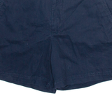 TOMMY HILFIGER Womens Casual Shorts Blue Relaxed UK 6 W32