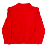 LE MINOR Womens Blazer Jacket Red M