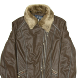ARMANI JEANS Womens Jacket Brown M
