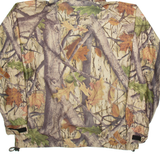 WOOD N TRAIL Mens Track Jacket Brown Camouflage L