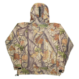 WOOD N TRAIL Mens Track Jacket Brown Camouflage L