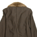 Womens Blazer Jacket Brown M