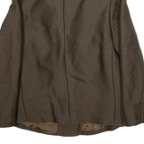 Womens Blazer Jacket Brown M