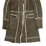 Womens Trench Jacket Brown S