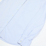 GAP Womens Shirt Blue Striped Long Sleeve M