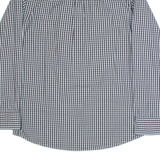CREW CLOTHING Mens Shirt Brown Check Long Sleeve M