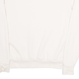 REEBOK Womens Sweatshirt Cream S
