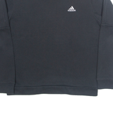ADIDAS Mens Sweatshirt Black S