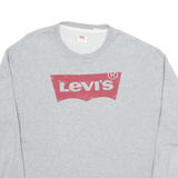 LEVI'S Mens Sweatshirt Grey M