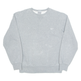 NIKE Womens Sweatshirt Grey S