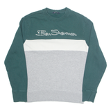 BEN SHERMAN Mens Sweatshirt Green S