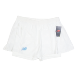 NEW BALANCE Womens Skort Skirt White Short XL