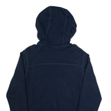 TIMBERLAND Mens Blue Hoodie USA S