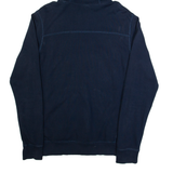 TIMBERLAND Mens Blue Hoodie USA S