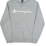 CHAMPION Mens Grey Hoodie S