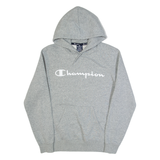 CHAMPION Mens Grey Hoodie S