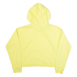 JACK WILLS Cropped Womens Yellow Hoodie UK 12